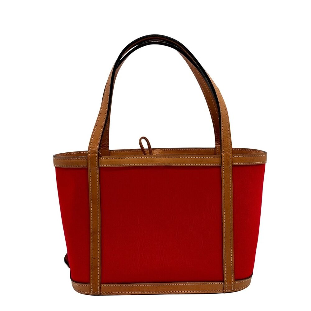 Maxx New York Red Canvas Bag